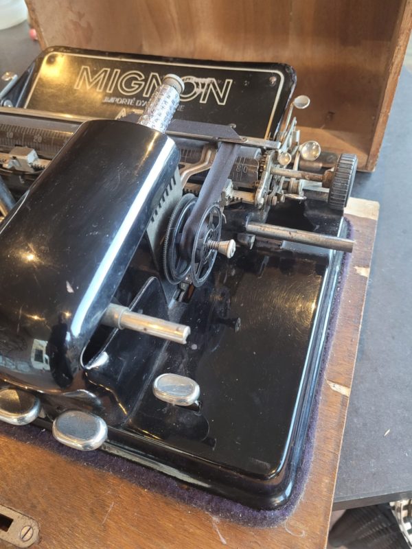 Mignon antieke typmachine - Afbeelding 3