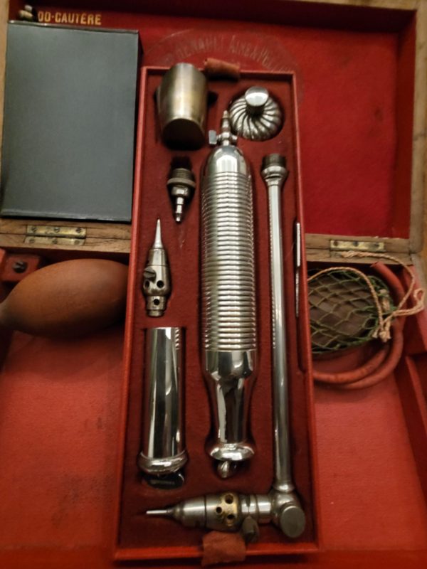 Antieke veterinaire cauterisatie set - Afbeelding 6