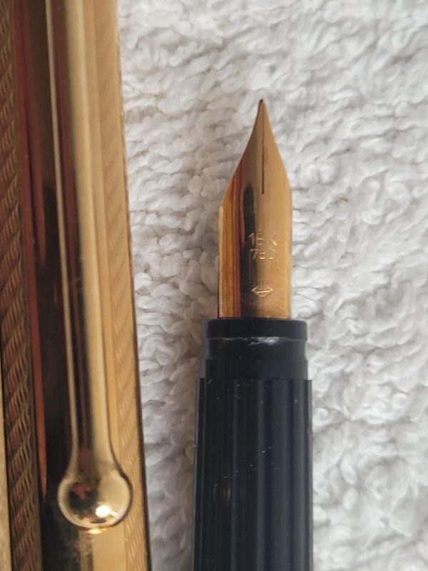 Goudvergulde Waterman vulpen - Afbeelding 5