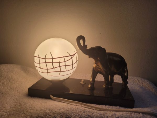 Art Deco sfeer lamp - Afbeelding 4