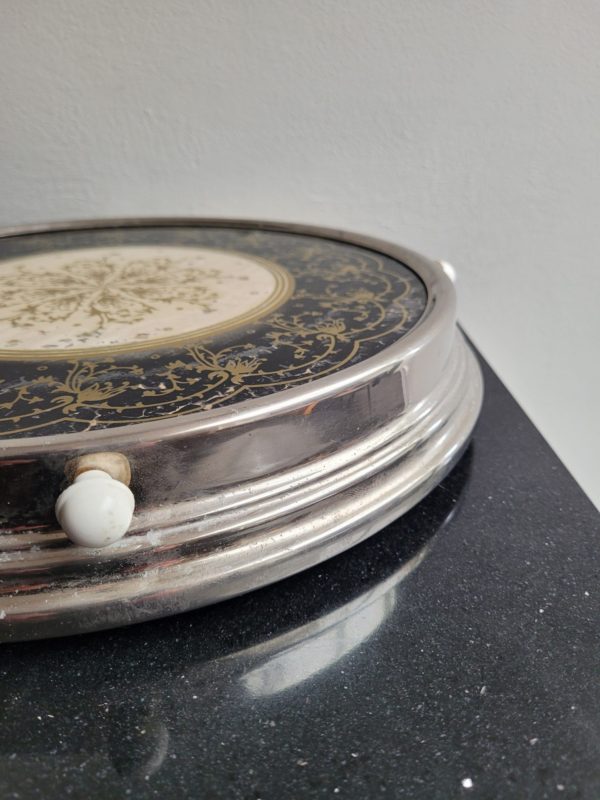 Vintage taart/vlaai draaibare opdienschaal - Afbeelding 4