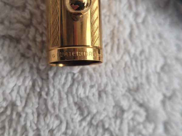 Goudvergulde Waterman vulpen - Afbeelding 4
