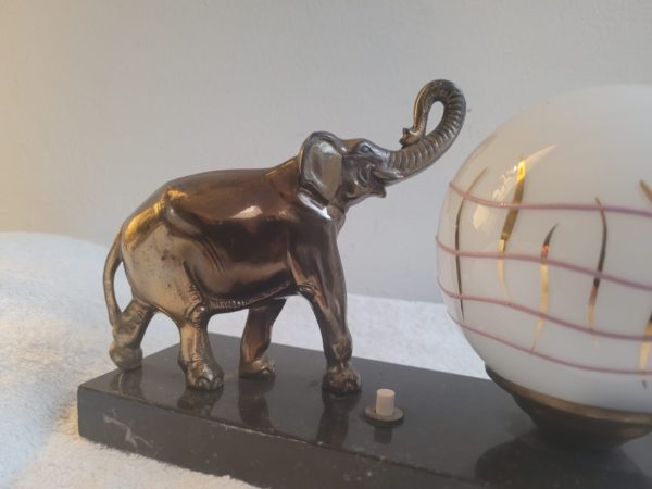 Art Deco sfeer lamp - Afbeelding 3