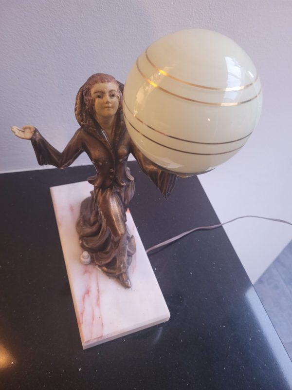 Art Deco sfeerlamp - Afbeelding 3