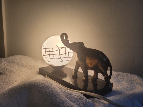 Art Deco sfeer lamp - Afbeelding 2
