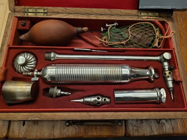 Antieke veterinaire cauterisatie set - Afbeelding 4