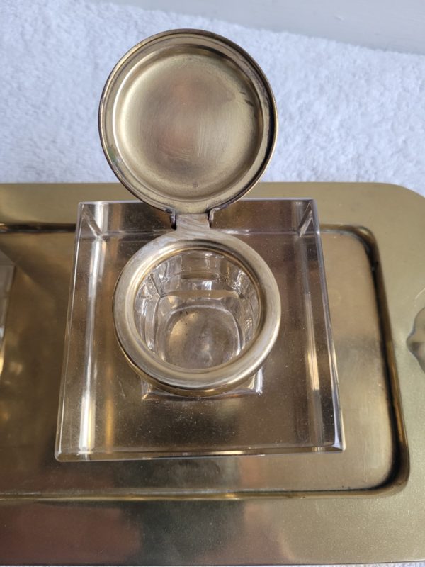 Jugendstil bureau garnituur inktstel - Afbeelding 3