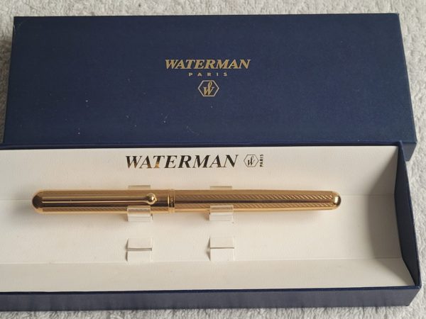 Goudvergulde Waterman vulpen - Afbeelding 2