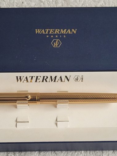 Goudvergulde Waterman vulpen