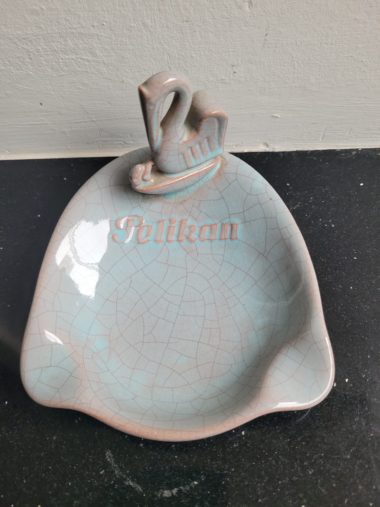 Pelikan bureau asbak 1935