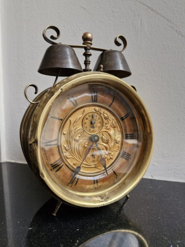 antieke aparte wekker jaren 20/30