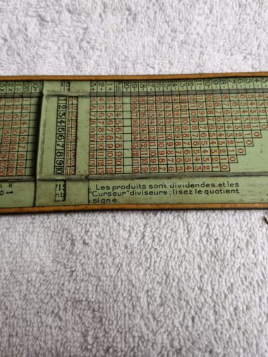 Talisman Calculateur antieke rekenliniaAL
