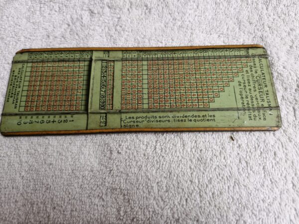 Talisman Calculateur antieke rekenliniaAL