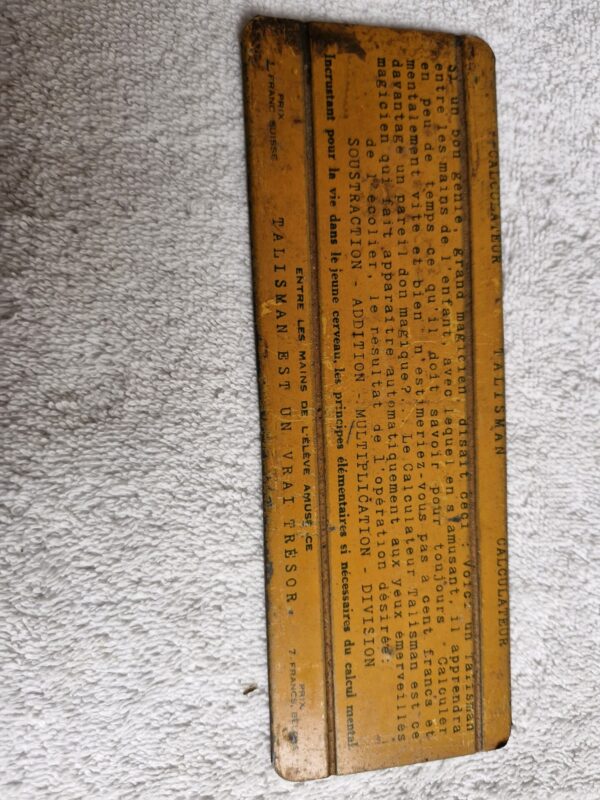 Talisman Calculateur antieke rekenliniaAL - Afbeelding 2